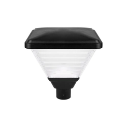 Lampa LED parkowa 50W E27 czarna IP65 do ogrodu i podjazdu