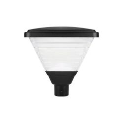 Lampa LED parkowa 50W E27 czarna IP65 do ogrodu i podjazdu
