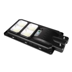 Lampa solarna LED 200W 6000K IP65 czarna do podjazdu i ogrodu