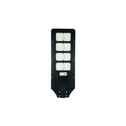 Lampa solarna LED 400W 6000K IP65 czarna na podjazd i parking