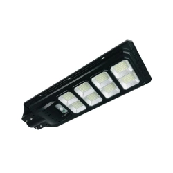 Lampa solarna LED 400W 6000K IP65 czarna na podjazd i parking