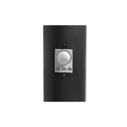 Lampa ogrodowa LED E27 20W czujnik ruchu IP44 czarna 45cm do ogrodu i altany — zdjęcie 2