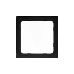 Panel LED natynkowy 12W 4000K IP20 czarny kwadrat — zdjęcie 2