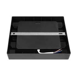 Panel LED natynkowy 18W 3CCT czarny IP20 210x210x31mm do wnętrz — zdjęcie 4