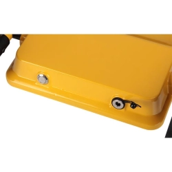 Naświetlacz LED przenośny 100W 4500K IP65 żółto-czarny do warsztatu i podjazdu