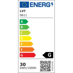 Naświetlacz LED przenośny 30W 4500K IP65 do warsztatu i ogrodu