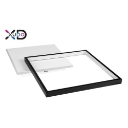 Żyrandol LED 27W 3000-6000K IP20 czarny 45x35cm z pilotem