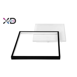 Żyrandol LED 27W 3000-6000K IP20 czarny 45x35cm z pilotem