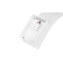 Oprawa architektoniczna LED 10W 4000K IP54 biała z czujnikiem