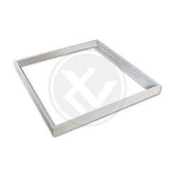 Ramka natynkowa do panelu LED 600x600 biała aluminium