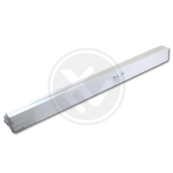 Ramka natynkowa do panelu LED 600x600 biała aluminium — zdjęcie 4