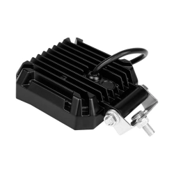 Lampa LED robocza 48W 6000K IP67 czarna do garażu i warsztatu — zdjęcie 4