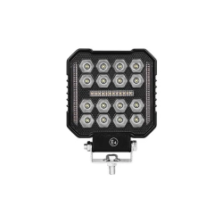 Lampa LED robocza 50W 6000K IP67 czarna do garażu i warsztatu