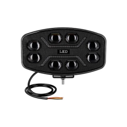 Lampa LED 60W 6000K IP67 czarna do warsztatu i roboczych zastosowań