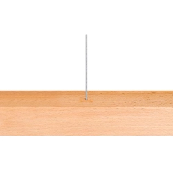 Lampa liniowa LED 24W 4000K IP20 czarno drewniana 90cm do wnętrz