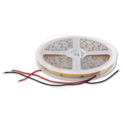 Taśma LED COB 24V 12W 6500K IP20 do wnętrz 5m