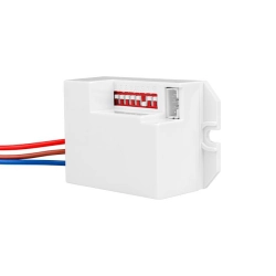 Czujnik ruchu PIR 220-240V 800W IP20 z kablem do wejścia i na schody