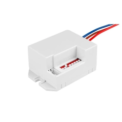 Czujnik ruchu PIR 220-240V 800W IP20 z kablem do wejścia i na schody