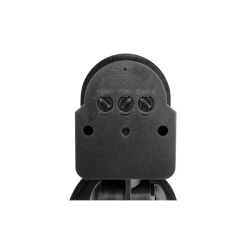 czujnik ruchu PIR zewnętrzny 1200W IP44 czarny do wejścia i na schody