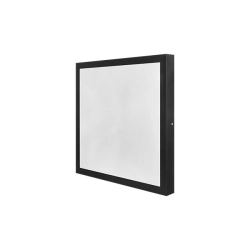 Panel LED natynkowy 36W 4000K IP20 czarny 400x400mm do biura i domu