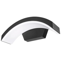 Oprawa architektoniczna LED 9W 4000K IP54 czarna do elewacji i wejścia