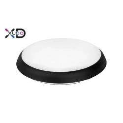 Plafon LED 18W 4000K IP65 czarny z czujnikiem ruchu do wejścia i na schody — zdjęcie 3