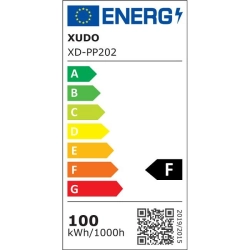 Lampa uliczna LED 100W 4500K IP65 czarna do podjazdu i parkingu