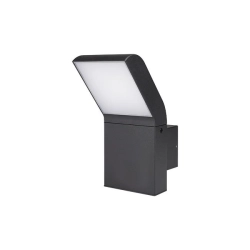 Kinkiet zewnętrzny LED 12W 4000K IP54 RAL7021 do wejścia i na schody