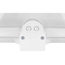 Oprawa architektoniczna E27 60W IP44 biała z czujnikiem PIR do wejścia i na schody