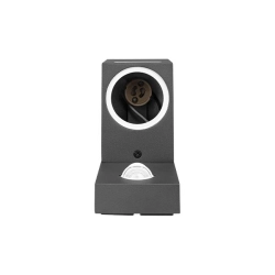 Oprawa LED 35W GU10 PIR IP44 RAL7021 do elewacji i fasady