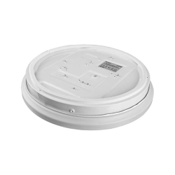 Plafon LED 12W 4000K IP44 z czujnikiem mikrofalowym do wejścia i na schody