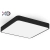 Plafon LED 54W 3000-6500K czarny 40cm do wnętrz