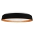 Plafon LED 54W 3000-6500K czarny drewno pilot — zdjęcie 3