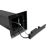 Lampa ogrodowa LED E27 20W IP44 czarna 65cm do ogrodu i altany