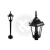 Lampa ogrodowa LED E27 60W IP44 czarna 100cm do ogrodu i altany