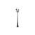 Lampa ogrodowa LED E27 2x60W IP44 czarna 237,5cm do ogrodu i altany