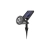 Lampa solarna LED 0.8W 6500K IP44 czarna z czujnikiem zmierzchu do ogrodu i na taras