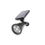 Lampa solarna LED 0.8W 6500K IP44 czarna z czujnikiem zmierzchu do ogrodu i na taras