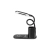 Lampa biurkowa LED 3W 3000-6000K czarna z ładowarką QI