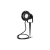 Lampa ogrodowa LED 1xGU10 35W IP65 czarna do ogrodu i altany