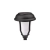 Lampa LED solarna 0,72W 3000K IP44 czarna 40cm z czujnikiem zmierzchu do ogrodu i altany