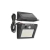 Lampa LED solarna 3W 6500K IP44 czujnik ruchu 2,5m kabel do ogrodu i elewacji