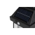 Lampa LED solarna 1W 3000K IP44 czujnik ruchu i zmierzchu czarna 12x5.8x17cm do ogrodu i na podjazd