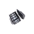 Lampa LED solarna 0,72W 3000K IP44 czarna z czujnikiem zmierzchu do ogrodu i altany