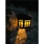 Lampa LED solarna 0,72W 3000K IP44 czarna z czujnikiem zmierzchu do ogrodu i altany