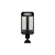 Lampa LED solarna 3.2W 6500K IP44 czujnik PIR czarna do ogrodu i podjazdu