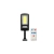 Lampa LED solarna 10W 6500K IP44 czujnik PIR czarna slim