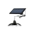 Lampa LED solarna 1,8W 6500K IP44 czarna z pilotem do ogrodu i altany