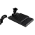 Lampa LED solarna 1,8W 6500K IP44 czarna z pilotem do ogrodu i altany