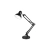 Lampa biurkowa kreślarska LED E27 max60W czarna aluminiowa — zdjęcie 8